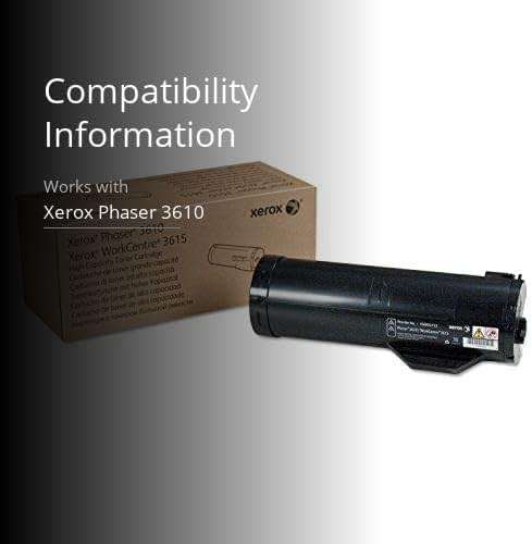 Xerox Phaser 3610/3615/ M455/ P455 Black High Capacity Toner Cartridge (14,100 Pages) - 106R02722 - Image 3