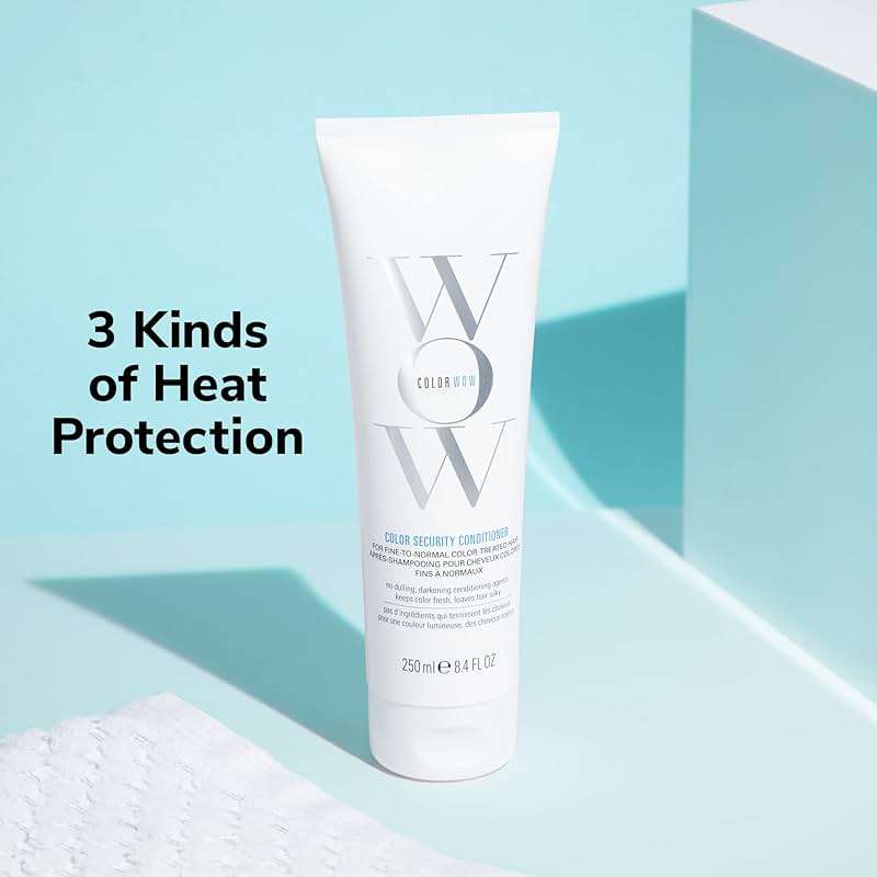 COLOR WOW Color Security Conditioner for Fine to Normal Hair – Weightless hydration for fine, thin, fragile hair | Detangles, nourishes + adds shine with Argan Oil | Color safe | Heat protection - Image 7