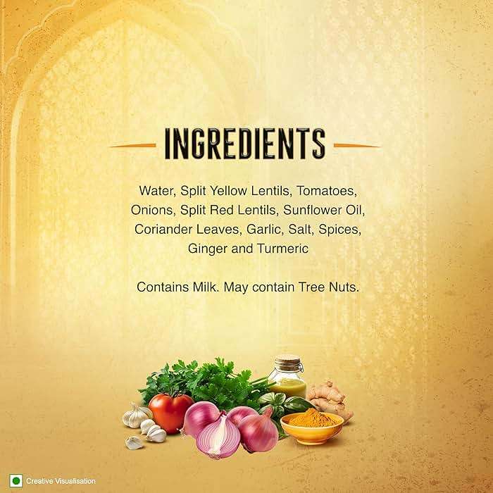 Kitchens Of India Ready To Eat Yellow Dal Tadka, Split Lentil Curry, 10-Ounce Boxes (Pack of 6) - Image 2