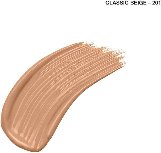 Rimmel London Stay Matte Liquid Mousse - 201 Classic Beige - Foundation, Lightweight, Shine Control, Oil-Free, 1oz - Image 3