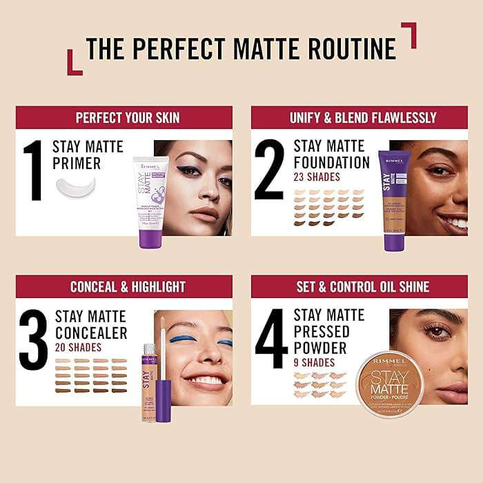 Rimmel London Stay Matte Liquid Mousse - 201 Classic Beige - Foundation, Lightweight, Shine Control, Oil-Free, 1oz - Image 7