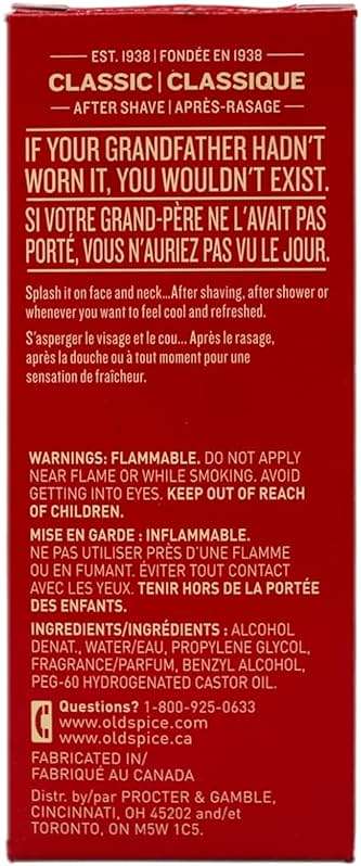 Old Spice Old Spice After Shave Lotion Classic 4.25 oz - 3 Pack - Image 4