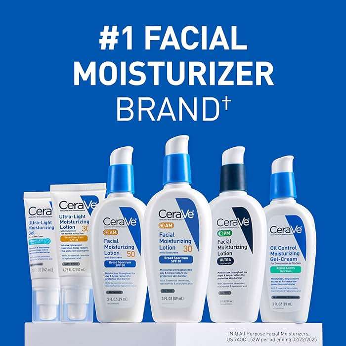 CeraVe AM Facial Moisturizing Lotion with SPF 30, Oil-Free Face Moisturizer with SPF, Formulated with Hyaluronic Acid, Niacinamide & Ceramides, Non-Comedogenic, Broad Spectrum Sunscreen, 3 Ounce - Image 7