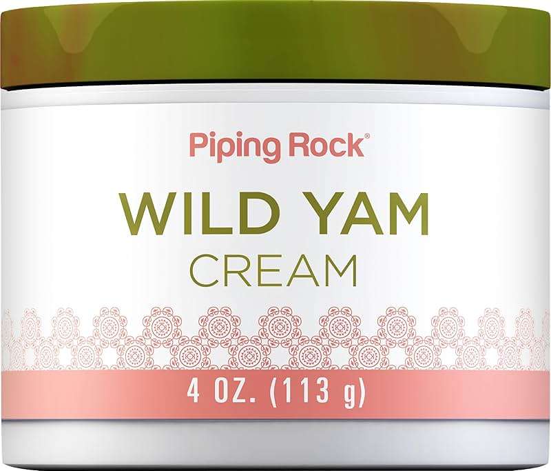 Piping Rock Wild Yam Cream | 4 oz | for Men and Women | Non GMO, Gluten Free - Image 1