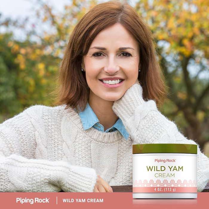 Piping Rock Wild Yam Cream | 4 oz | for Men and Women | Non GMO, Gluten Free - Image 6