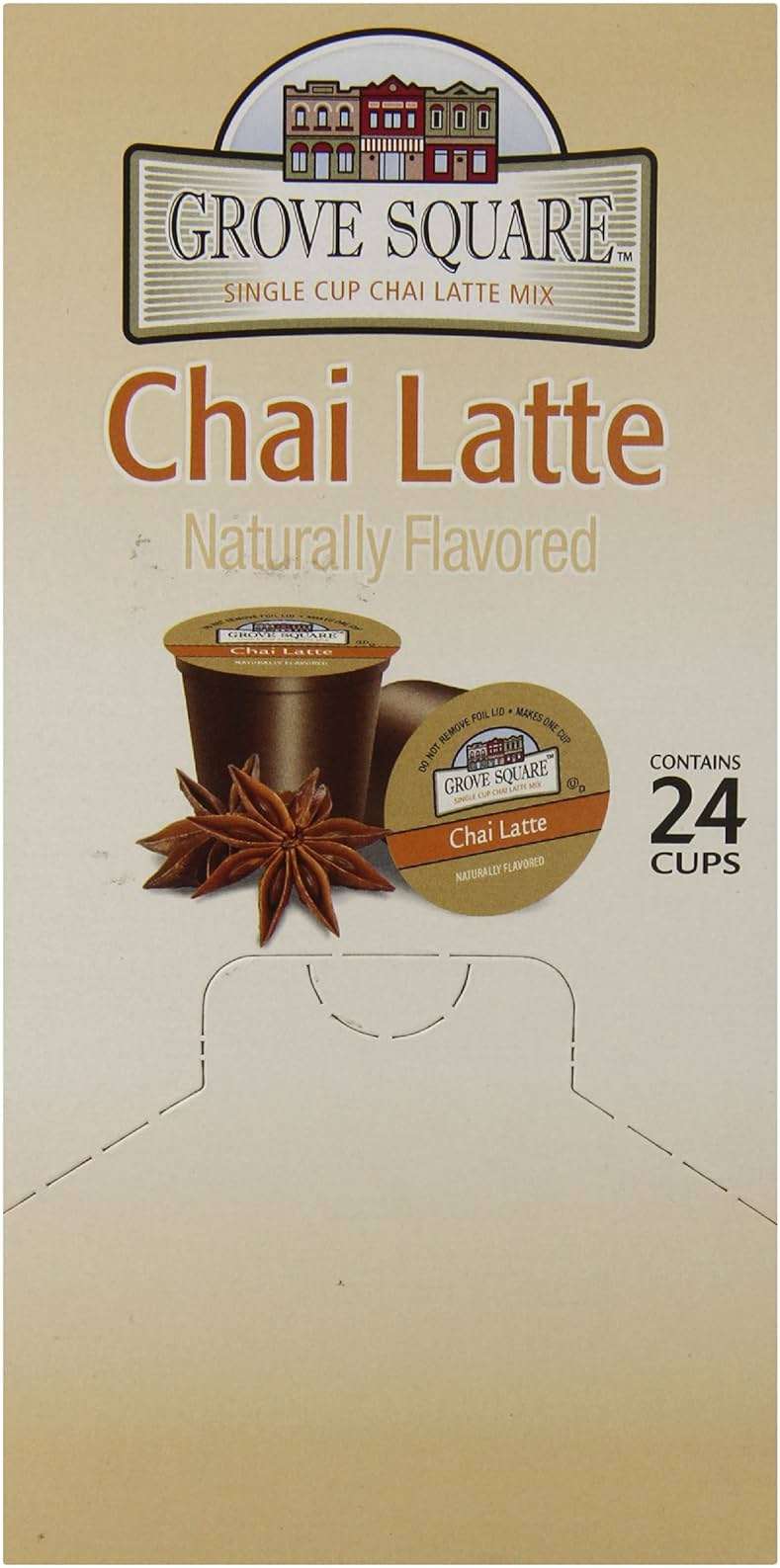 Grove Square Tea, Chai Latte, 24 Single Serve Cups - Image 6