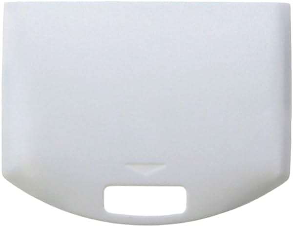 OSTENT Battery Protector Cover Door Repair Parts Replacement for Sony PSP 1000 Console Color White - Image 1