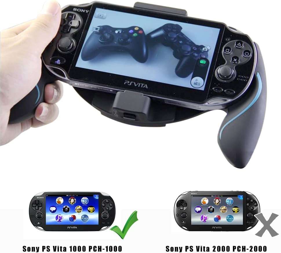 OSTENT Durable Joypad Bracket Holder Case Hand Grip Handle for Sony PSV PS Vita 1000 PCH-1000 Color Blue - Image 7