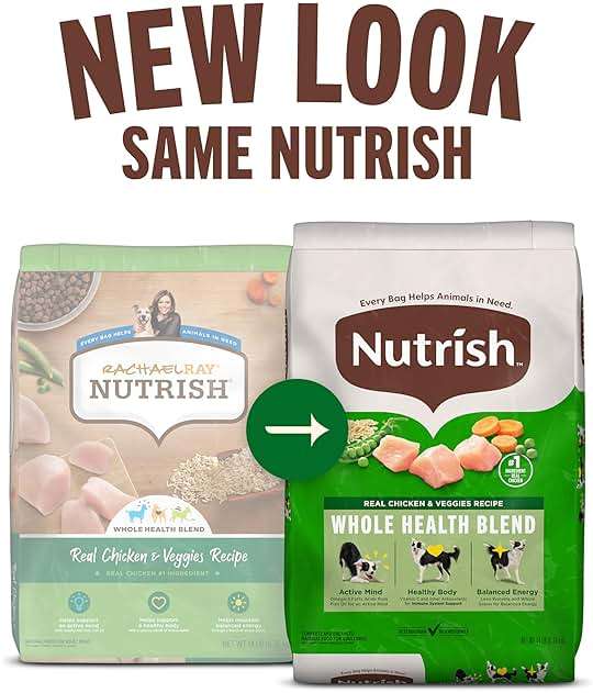 Nutrish Dry Dog Food Real Chicken & Veggies Recipe Whole Health Blend, 40 lb. Bag, (Rachael Ray) - Image 2