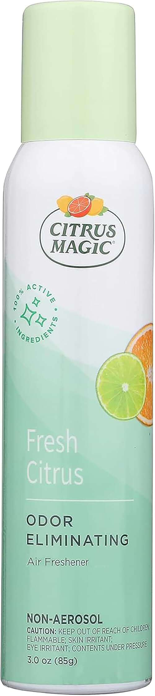 Citrus Magic Freshener Odor Eliminating Air Freshener Spray, 3 Ounce (Pack of 3), Fresh Citrus, 3 Count - Image 4