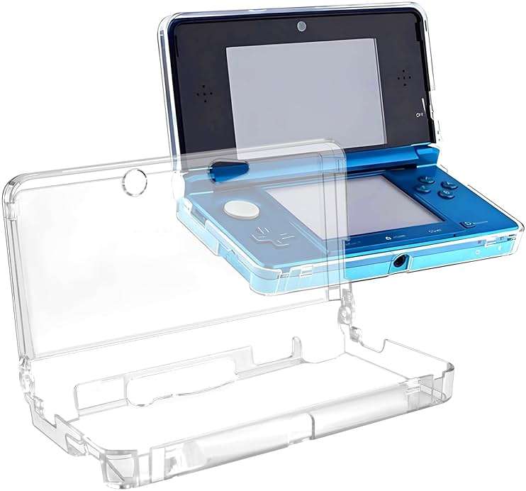 OSTENT Hard Crystal Case Clear Skin Cover Shell for Nintendo 3DS - Image 1