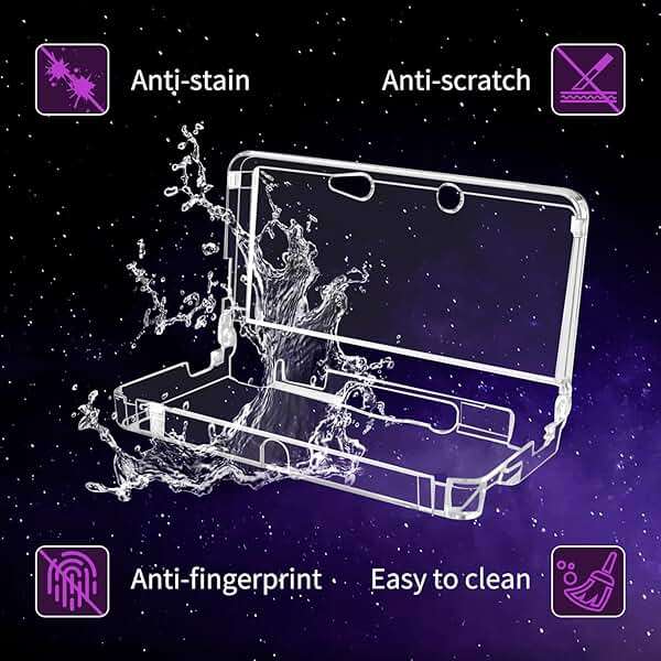OSTENT Hard Crystal Case Clear Skin Cover Shell for Nintendo 3DS - Image 5