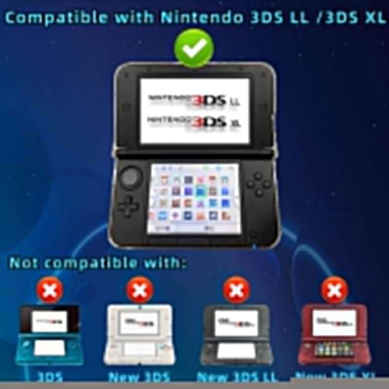 OSTENT Protective Clear Crystal Hard Guard Case Cover Skin Shell for Nintendo 3DS XL LL Color Clear White - Image 3
