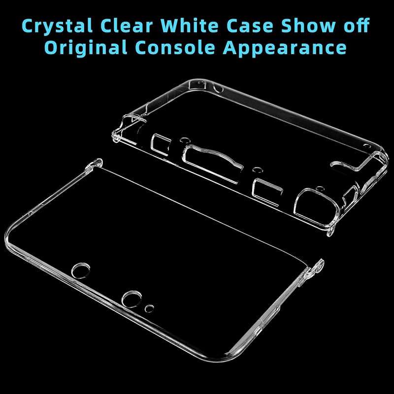 OSTENT Protective Clear Crystal Hard Guard Case Cover Skin Shell for Nintendo 3DS XL LL Color Clear White - Image 6