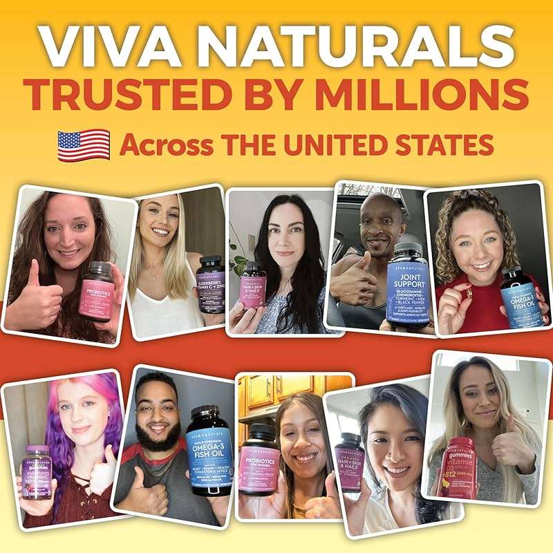 Viva Naturals Vitamin D3 5000 IU Softgels, 360 Count (125 mcg), Supports Bone & Immune Health, High Potency Vitamin D - Image 10