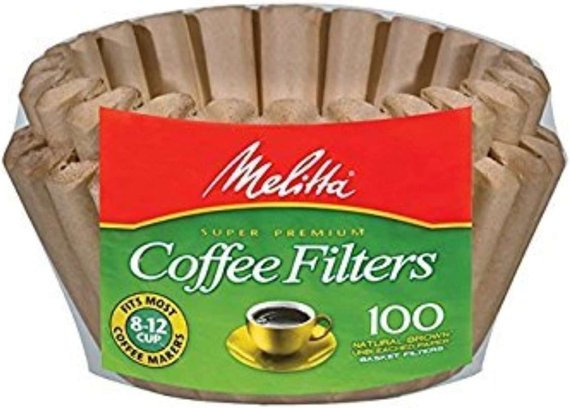 Melitta 8-12 Cup Basket Filter Paper (Natural Brown, 400 Count) - Image 2