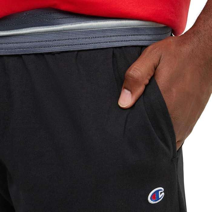 Champion Men's Open-Bottom Lounge Pants, Standard Fit, Lightweight 100% Cotton, Available in Regular and Big & Tall - Image 4