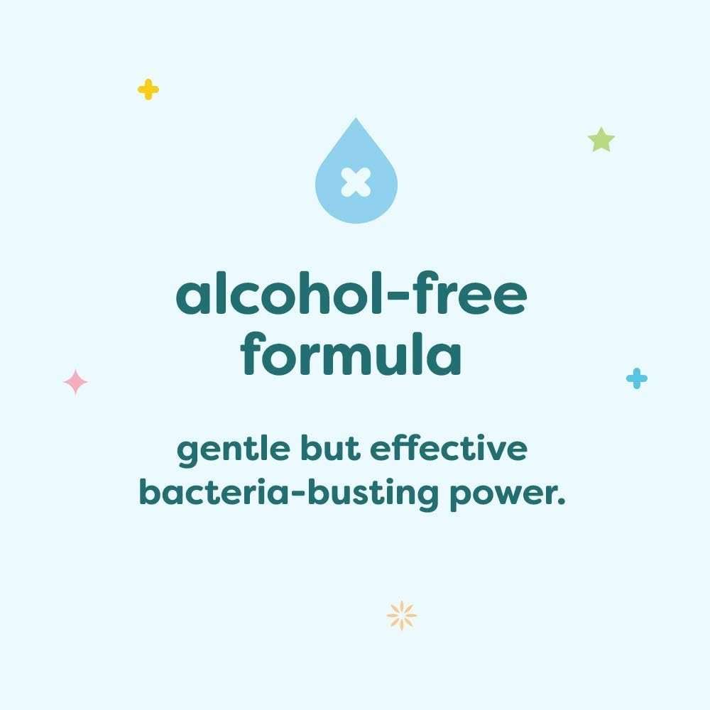 Babyganics Alcohol-Free Foaming Hand Sanitizer, Pump Bottle, Fragrance Free, 8.45 oz, 3 Pack - Image 5