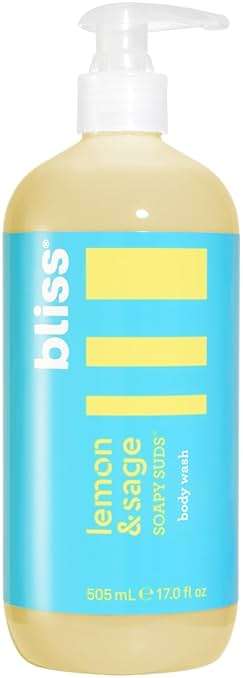Bliss Soapy Suds Body Wash - Lemon and Sage - 17 Fl Oz - Gentle and Hydrating for Supremely Soft Skin - Paraben Free - Vegan & Cruelty Free - Image 9