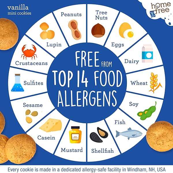 Homefree Mini Vanilla Cookies, Gluten Free, Nut Free, Vegan, Individually Wrapped Packs, School Safe and Allergy Friendly Snack, 1.1 oz. (Pack of 64) - Image 5