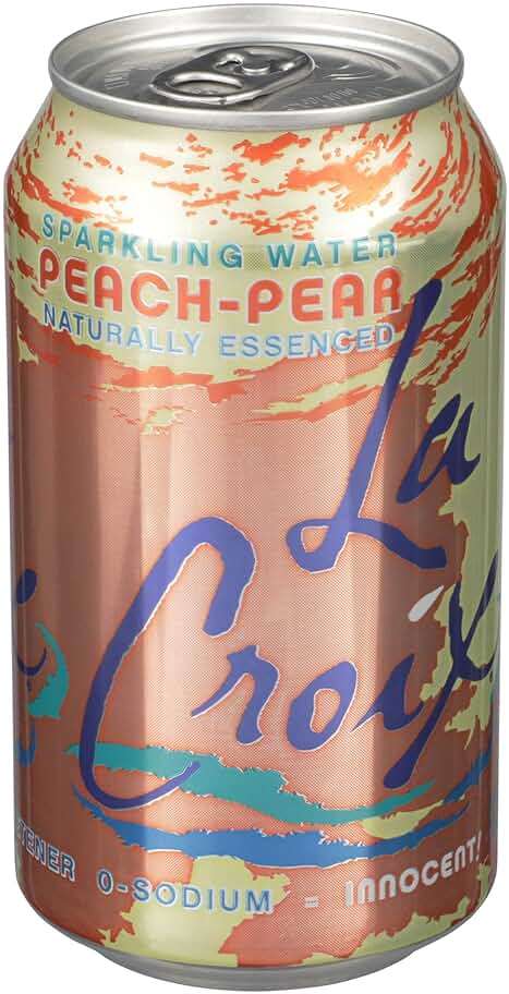 La Croix, Water Sparkling Peach Pear, 8 Pack, 12 Fl Oz - Image 6