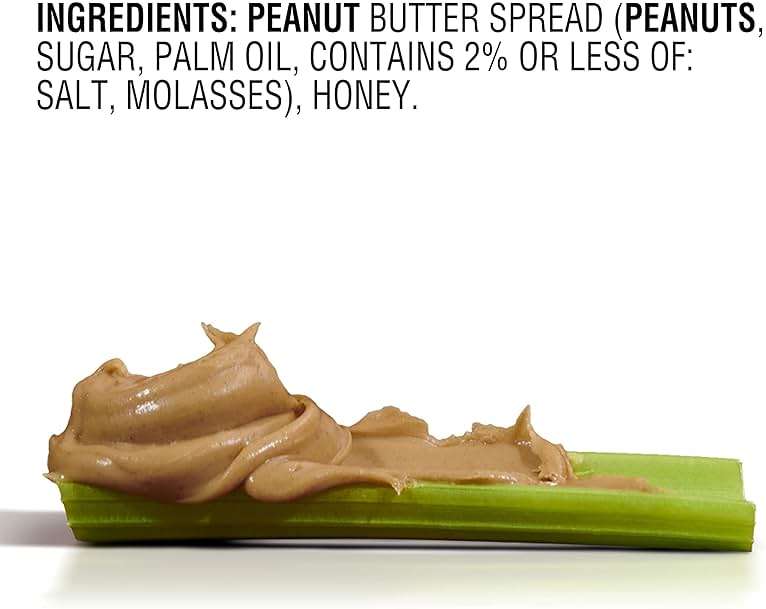 Jif Natural Creamy Peanut Butter Spread and Honey – Contains 80% Peanuts, 16 Ounces - Image 3