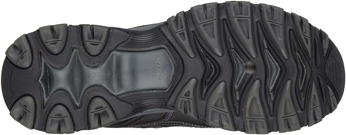 Skechers Men's Afterburn M. Fit Fashion Sneakers - Leather Upper, Memory Foam Insole, Rubber Outsole - Image 2