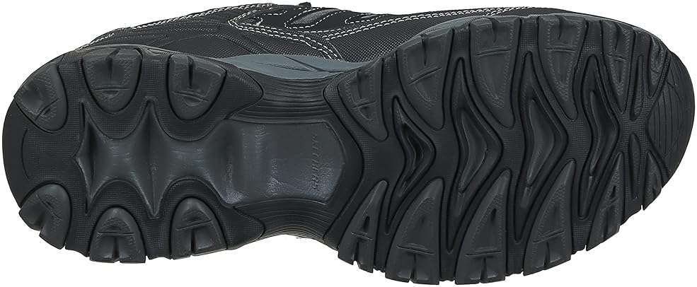 Skechers Men's Afterburn M. Fit Fashion Sneakers - Leather Upper, Memory Foam Insole, Rubber Outsole - Image 7