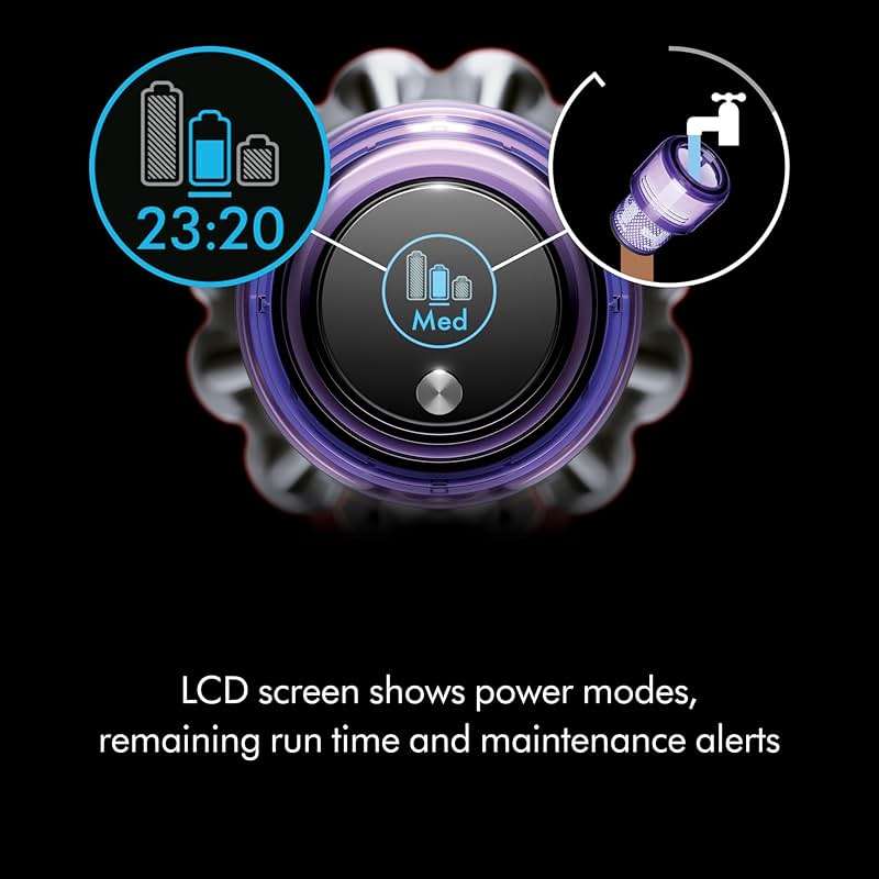 Dyson V11 Origin Cordless Vacuum, 185AW, 3 Power Modes, Up to 60 Minutes,² Deep Cleans Hard Floors and Carpets, Detangles pet Hair, Converts to Handheld - Image 7