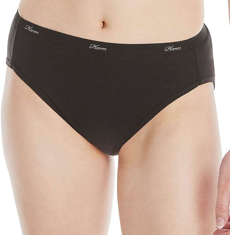 Hanes Women's Underwear Pack, 10-Pack, Full-Coverage Cotton Blend Panties, Moisture-Wicking Underwear for Women - Image 3