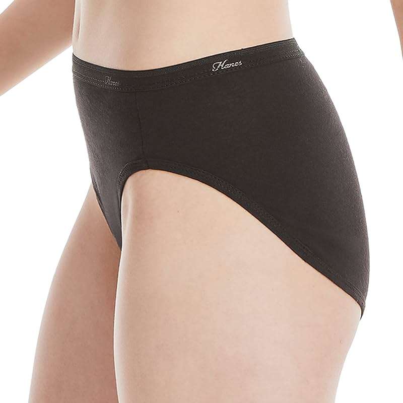Hanes Women's Underwear Pack, 10-Pack, Full-Coverage Cotton Blend Panties, Moisture-Wicking Underwear for Women - Image 4