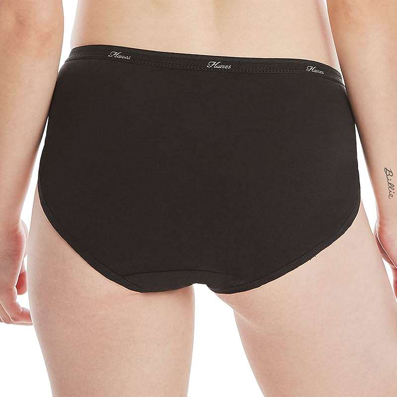 Hanes Women's Underwear Pack, 10-Pack, Full-Coverage Cotton Blend Panties, Moisture-Wicking Underwear for Women - Image 5