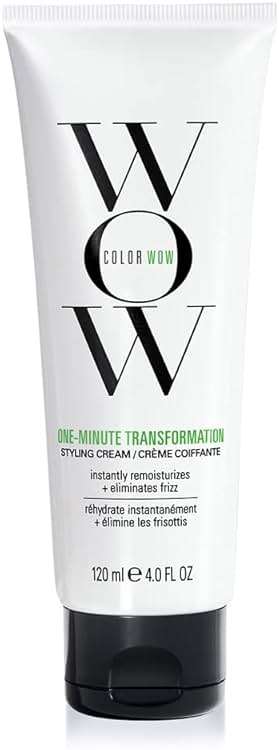 COLOR WOW One Minute Transformation, Nourishing Styling Cream for Instant Frizz Control and Smoother Hair - Image 1