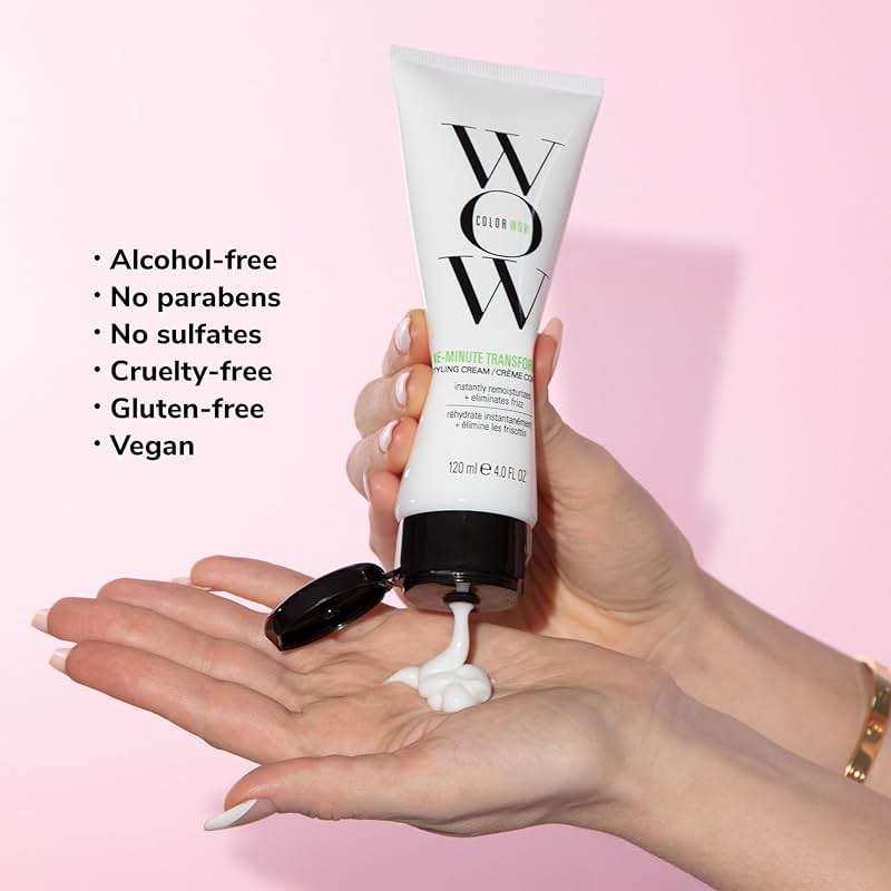 COLOR WOW One Minute Transformation, Nourishing Styling Cream for Instant Frizz Control and Smoother Hair - Image 6