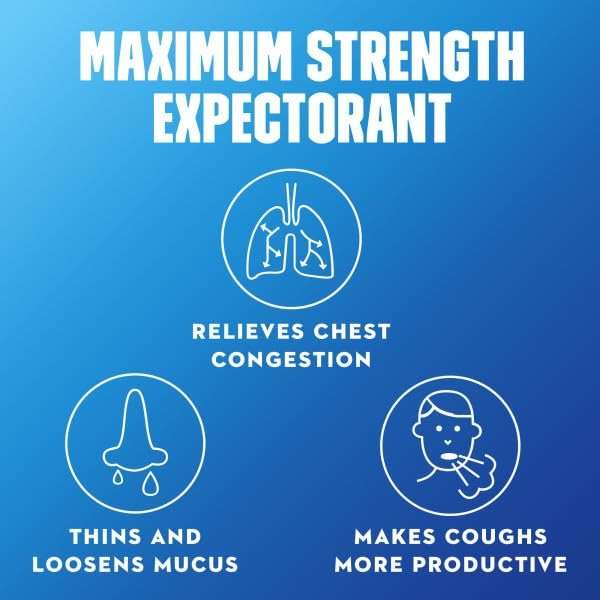 Mucinex Maximum Strength 12-Hour Chest Congestion Expectorant Tablets, 42 ct (Pack of 6) - Image 4