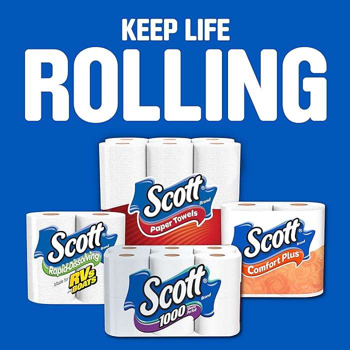 Scott Paper Towels, Choose-A-Sheet - 12 Mega Rolls = 22 Regular Rolls (102 Sheets Per Roll) - Image 8