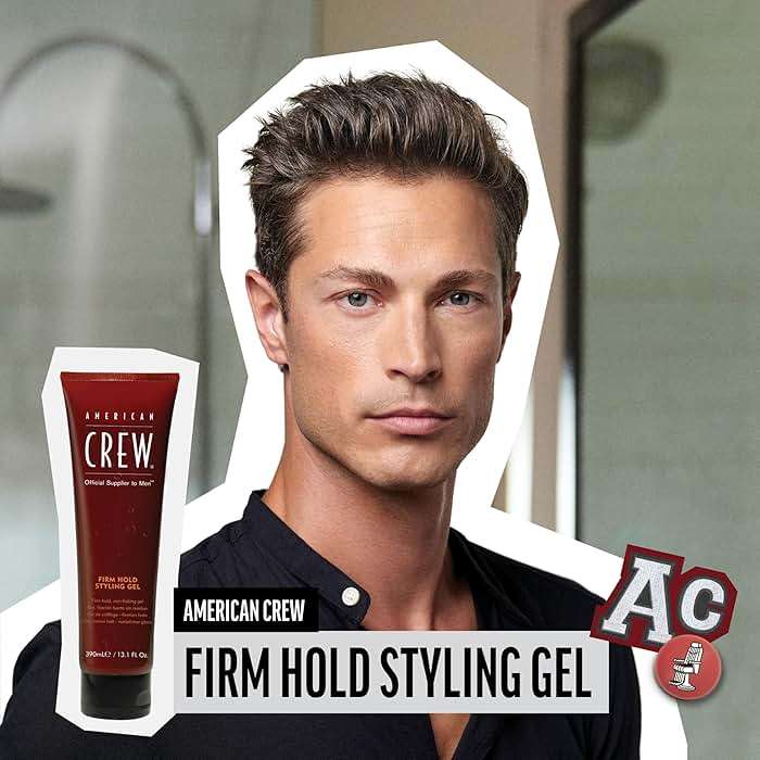 American Crew Men's Hair Styling Gel, Firm Hold, Non-Flaking, 3.3 fl oz - Image 5