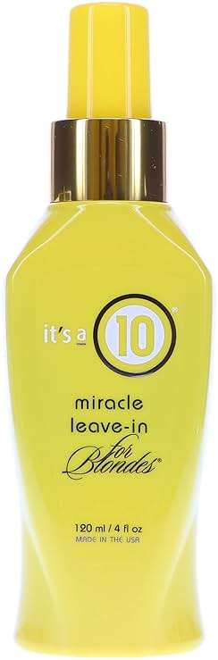 ITS A 10 by It's a 10 MIRACLE LEAVE IN PRODUCT FOR BLONDES 4 OZ (Package Of 2) - Image 7