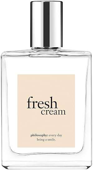 philosophy fresh cream eau de toilette - sweet & captivating women's perfume - with notes of vanilla, heliotrope & tonka bean - long lasting fragrance - Image 1