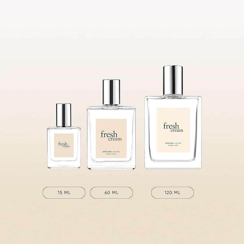 philosophy fresh cream eau de toilette - sweet & captivating women's perfume - with notes of vanilla, heliotrope & tonka bean - long lasting fragrance - Image 7