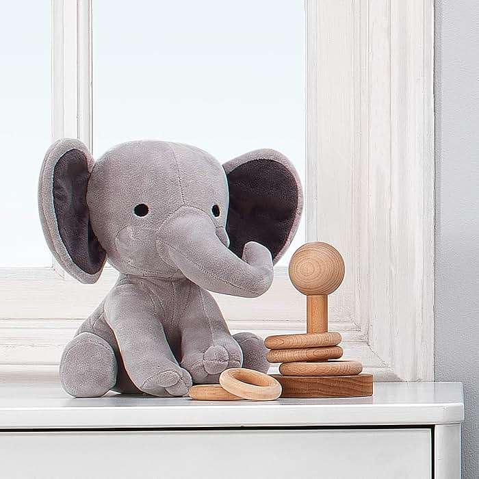 Bedtime Originals Choo Choo Express Plush Elephant - Humphrey - Image 2