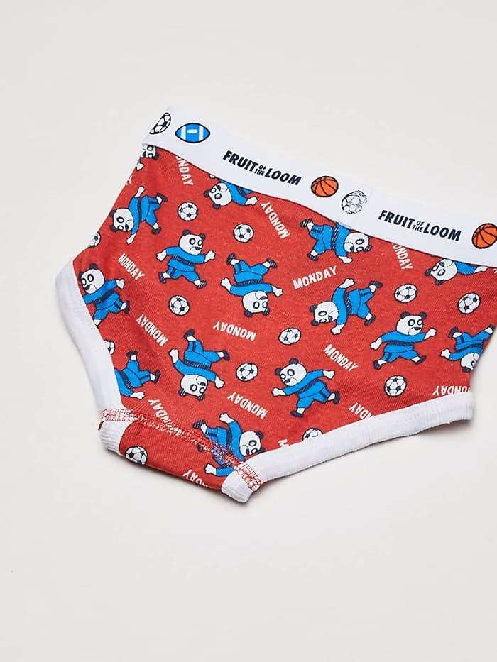 Fruit of the Loom Boys' Tag Free Cotton Briefs Underwear (Assorted Colors) - Image 4