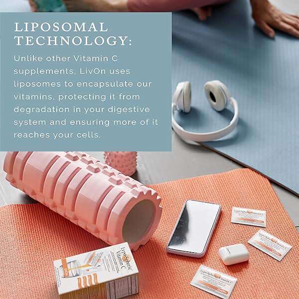 LivOn Laboratories - Lypo–Spheric Vitamin C – 1,000 mg Vitamin C & 1,000 mg Essential Phospholipids Per Packet – Liposome Encapsulated for Improved Absorption – Non–GMO - 12 Pack (360 Count) - Image 3