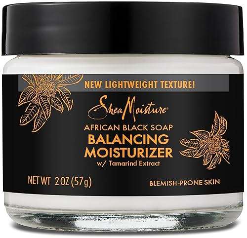 SheaMoisture Balancing Moisturizer for Dry Skin African Black Soap with Shea Butter 2 oz - Image 1