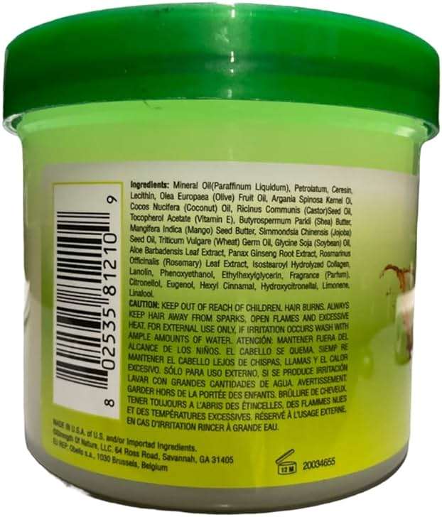 Tcb Naturals Hair & Scalp Conditioner Olive Oil 10oz. Jar (3 Pack) - Image 2