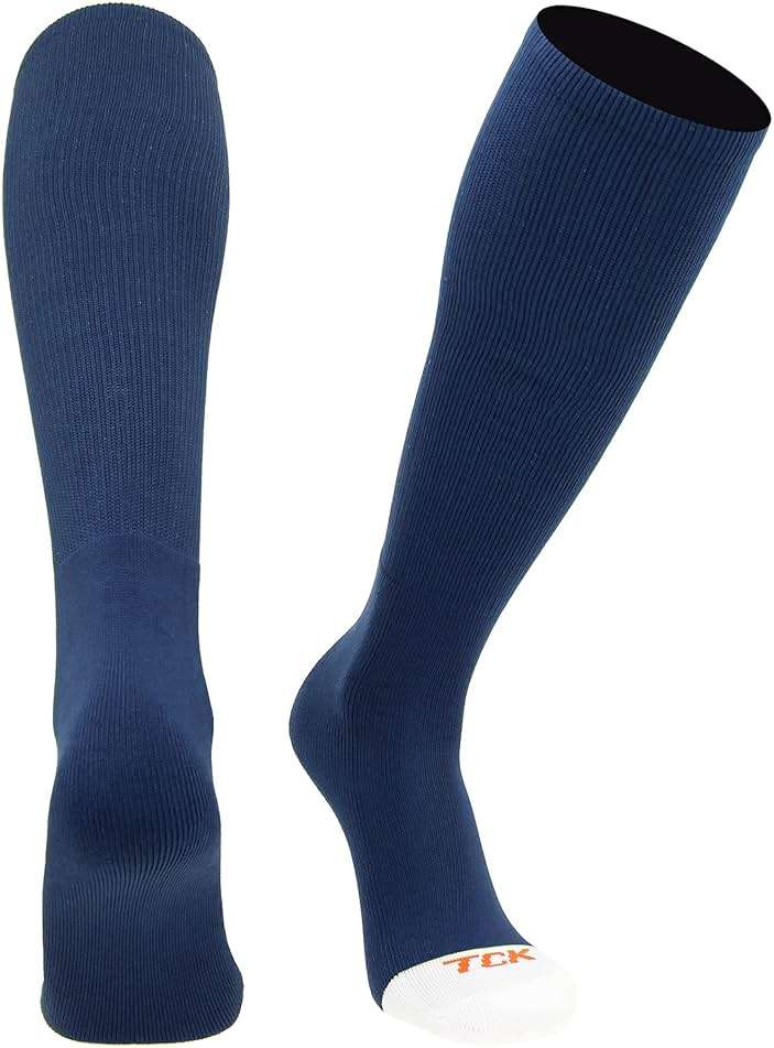 TCK Prosport Tube Socks Baseball Socks Softball Football Socks Durable and Moisture Wicking Over the Calf - Image 1