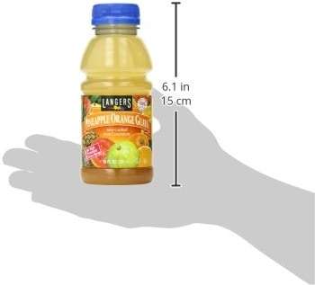 Langers Juice Cocktail, Pineapple Orange Guava, 10 Fl Oz (Pack of 12) - Image 5