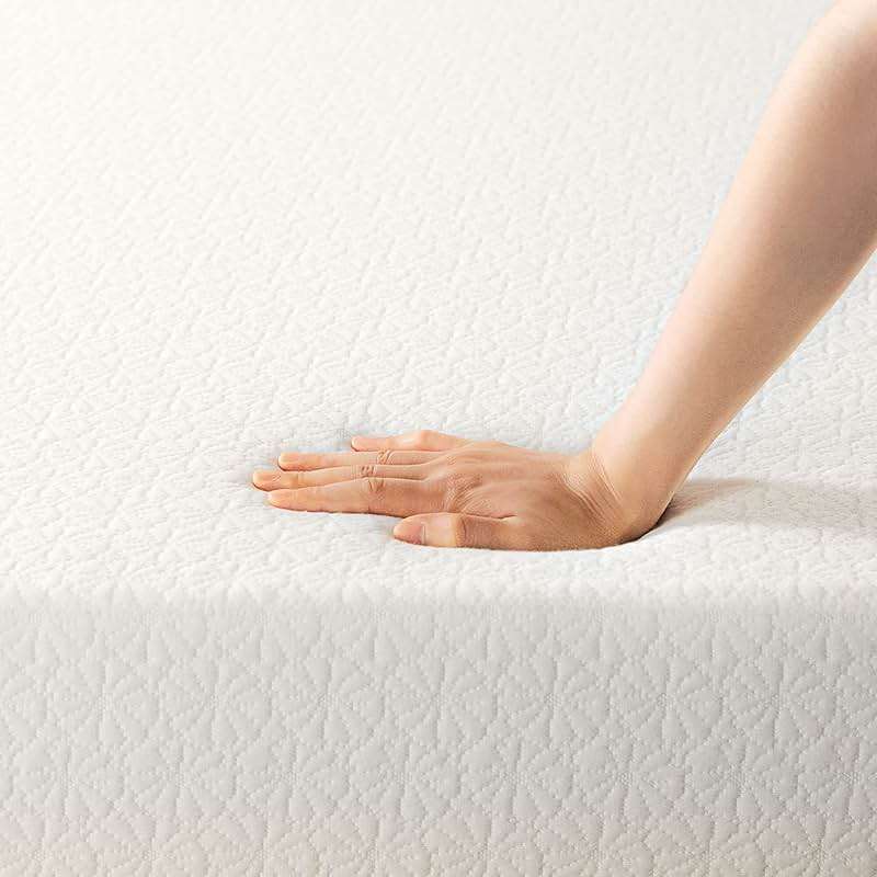 Best Price Mattress 8 inch Twin Mattress Bed-In-A-Box, Green Tea Memory Foam, White - Image 7