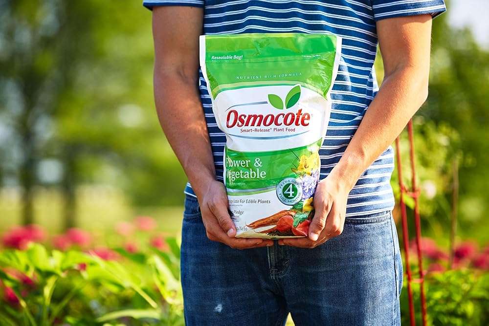 Osmocote Smart-Release Plant Food Flower & Vegetable - Continuous Release Plant Fertilizer for Vegetables and More, 8 lb. - Image 2