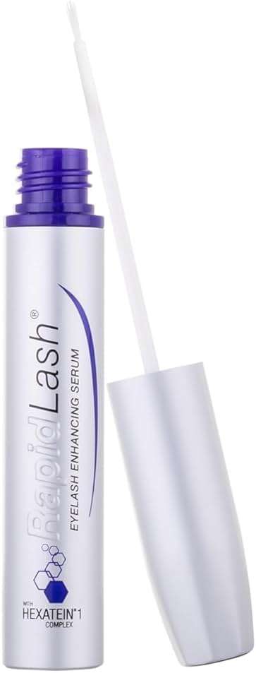 RapidLash Eyelash Enhancing Serum with HEXATEIN 1 Complex – Lash Serum for Eyelashes Conditioning & Hydrating – Longer-Looking, Fuller and Thicker Appearing Lashes – 3 mL / 0.1 fl oz - Image 1